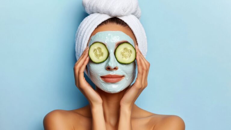 Luxury self care routine